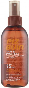 Aceite en spray acelerador del bronceado Piz Buin Tan & Protect