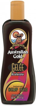 Acelerador de bronceado Australian Gold  con loción de semillas de cáñamo