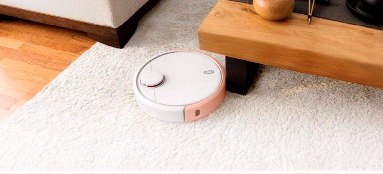 El robot aspirador Xiaomi Mi Robot Vacuum 1 puede subir a las alfombras y aspirarlas