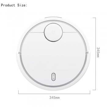 El tamaño del Xiaomi Mi Robot Vacuum 1 es compacto y cabe debajo de muebles y camas