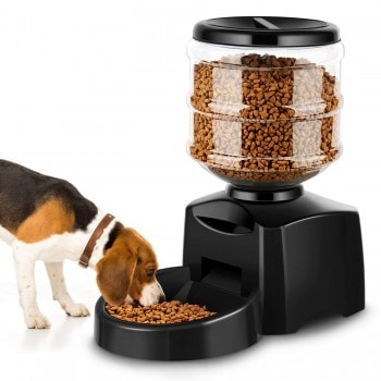 Le meilleur distributeur automatique de nourriture pour chats et chiens image 21 Mangeoire automatique pour chats et chiens Amzdeal