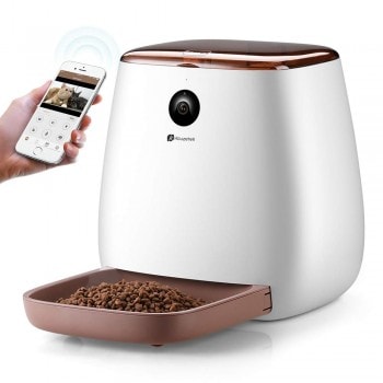 Le meilleur distributeur automatique de nourriture pour chiens et chats image 26 Mangeoire automatique pour chiens et chats avec wifiHouzetek