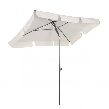 Sombrilla rectangular con protección solar Sekey para terraza y jardín