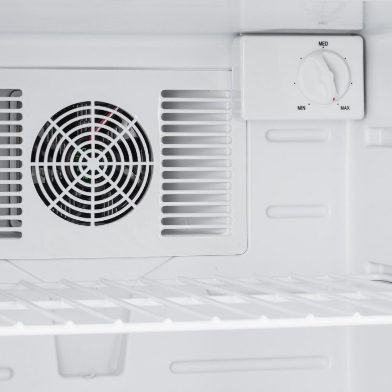 termostato regulable en una nevera
