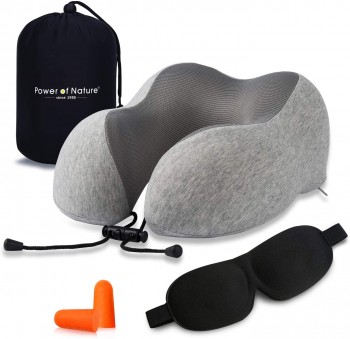 Guide pour acheter le meilleur oreiller cervical de 2020 image 26 Oreiller cervical pour avion et voiture Power of Nature