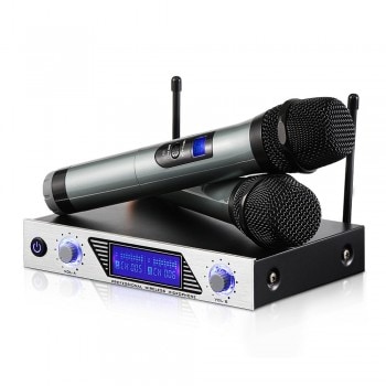 Guide d'achat du meilleur microphone karaoké de 2020 image 8 Ensemble de 2 microphones karaoké sans fil Archeer