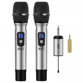 Guide pour acheter le meilleur microphone karaoké de 2020 image 7 Ensemble de microphone sans fil karaoké professionnel Tonor