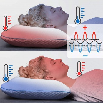 almohada cervical de gel que regula la temperatura