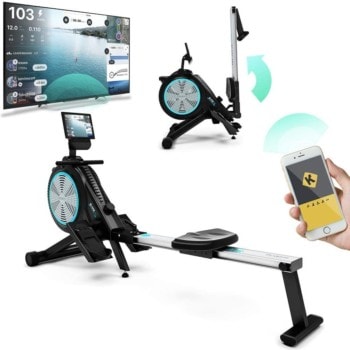Le meilleur rameur pour se mettre en forme à la maison image 22 Rameur magnétique Bluefin Fitness Blade Air