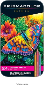 Le meilleur ensemble de crayons de couleur Prismacolor image 11 Paquet de 24 crayons de couleur Prismacolor Premier