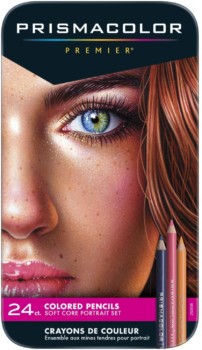 Le meilleur ensemble de crayons de couleur Prismacolor image 12 Sanford Crayons Prismacolor Premier Portraits 24