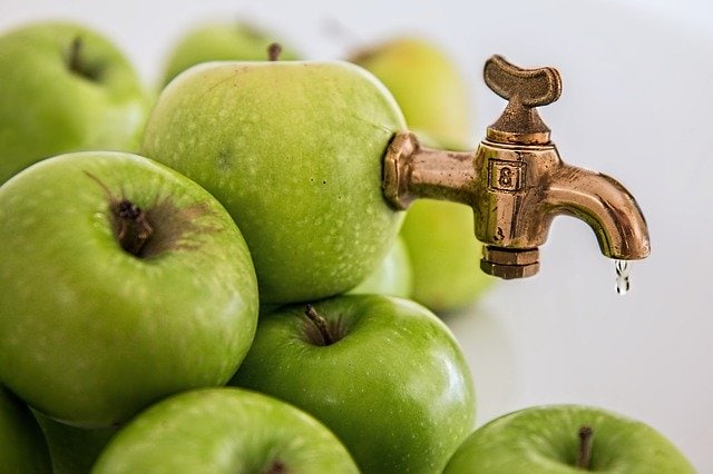 Cuáles son los beneficios saludables de preparar zumos naturales imagen 9 Los zumos de manzana contribuyen al buen funcionamiento de los riñones y del corazón.