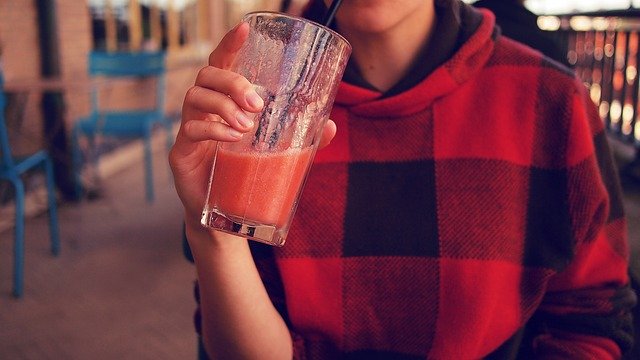 Los batidos de verduras son muy nutritivos. 