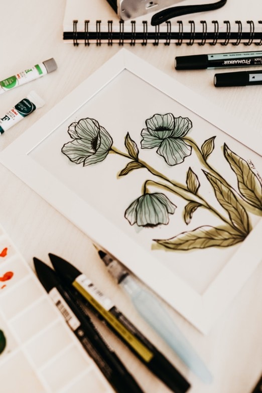 Le meilleur ensemble de crayons de couleur Prismacolor image 8 Dessin réalisé avec un marqueur
