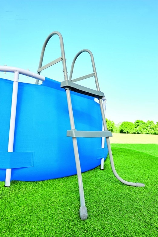 La mejor escalera para piscinas desmontables a la venta imagen 2 Escalera para piscina desmontable para personas mayores