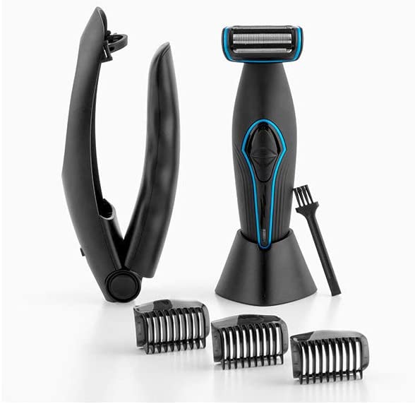 Depiladora corporal masculina con mango extensible Innovagoods