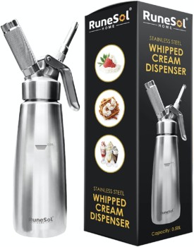 Guide pour acheter le meilleur siphon de cuisine de 2020 image 19 Siphon de cuisine en acier inoxydable RuneSol