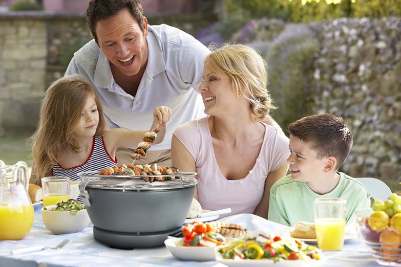 Barbacoa en familia