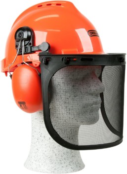 Casco de seguridad con protector para cara Oregon 562412 Yukon