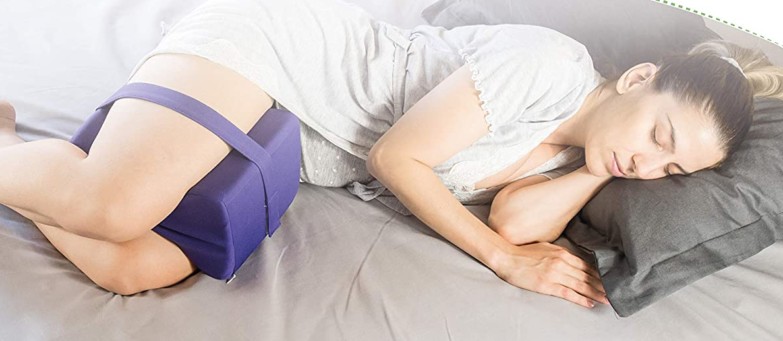 cinta de sujección de almohada para rodillas