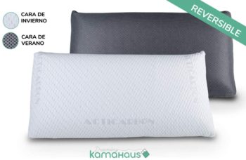 Almohada viscoelástica de carbono activo Dreaming Kamahaus.