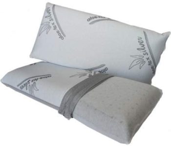 Almohada de viaje viscoelástica de carbono Energy Textil.