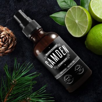 Aceite para el cuidado de la barba. 