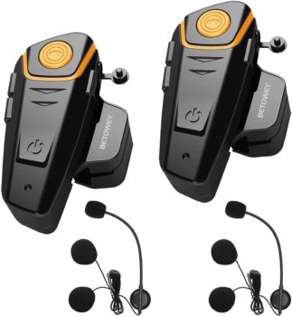 Intercomunicadores bluetooth para motos BETOWEY 2X BT S2