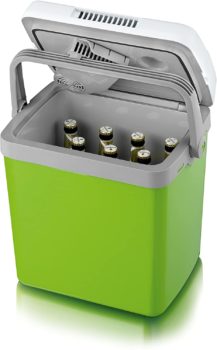 Guía detallada de las mejores neveras para coche imagen 16 Nevera de coche con cervezas.