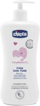 La mejor crema hidratante corporal para bebés Chicco Baby Moments