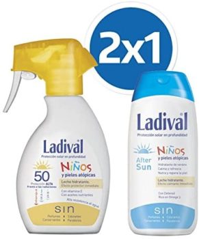 Pack Ladival After Sun niños piel atópica y crema solar