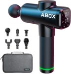Pistola de masaje muscular ABOX última versión