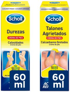 Set de crema para la resequedad de los pies Scholl