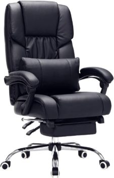 Sillón con reposapiés plegable Songmics OBG71B Racing 