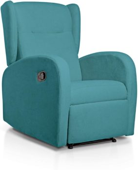 Sillón orejero con reposapiés SUENOSZZZ-ESPECIALISTAS DEL DESCANSO 