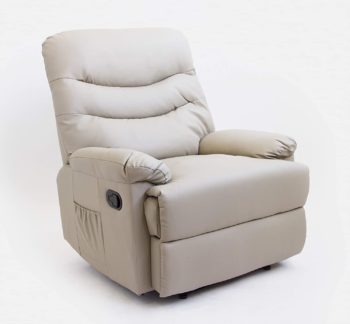 Sillón reclinable con reposapiés Astan Hogar AH-AR30200NG Roma 