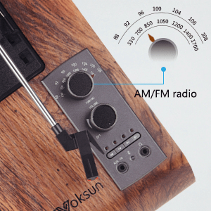 Tocadiscos de vinilo: guía para comprar el mejor del 2021 imagen 19 Tocadiscos con radio AM y FM
