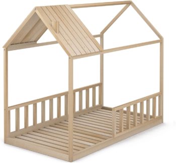 Cama Montessori con barrera Diseños y Fabricados en madera
