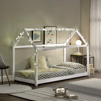Cuál es la cama Montessori más vendida del 2020 imagen 2 Cama tipo casa con luz