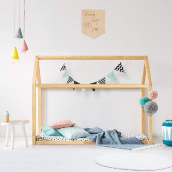 Cuál es la cama Montessori más vendida del 2020 imagen 3 Cama tipo casa mediana