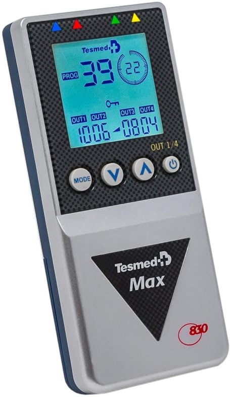 Electroestimulador muscular 4 canales TESMED MAX 830