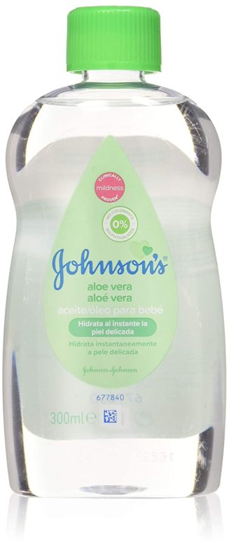 Aceite corporal de aloe vera Johnson Johnson's Baby Olio