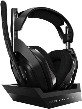 Auriculares inalámbricos para gaming ASTRO Gaming A50 con base de carga