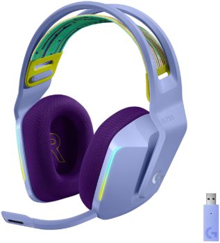 Cascos de Logitech con micrófono de gaming G733