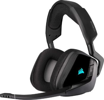 Cascos gaming inalámbricos con micrófono Corsair VOID ELITE RGB Wireless