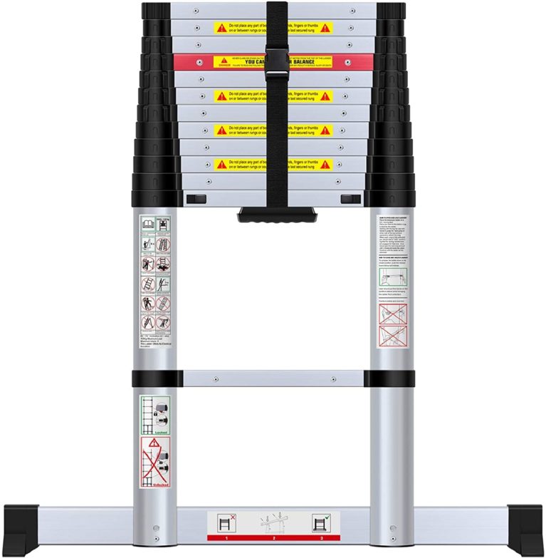 Escalera telescópica de 3,8m WolfWise 