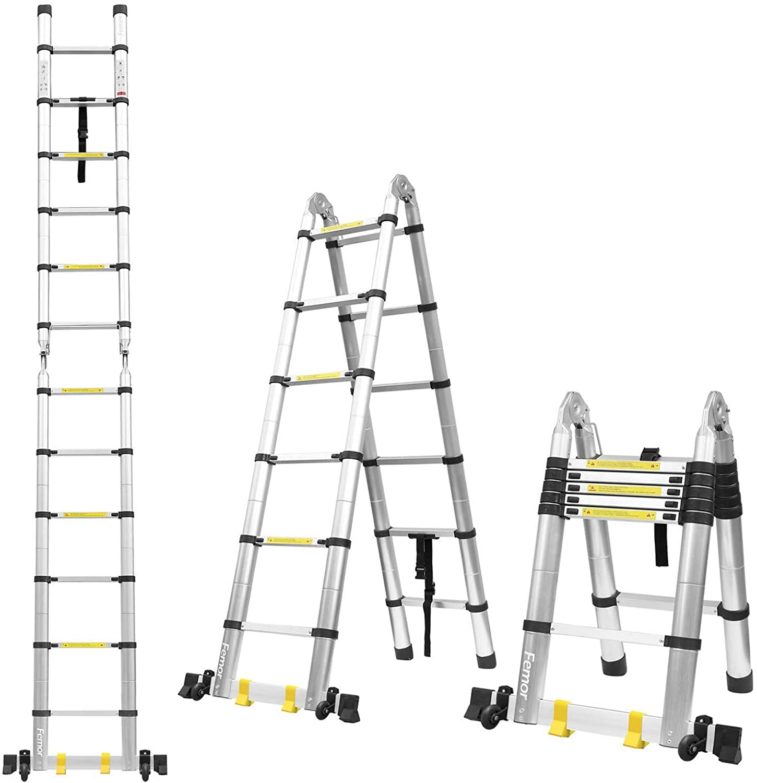 Escalera telescópica de 5 metros FIXKIT