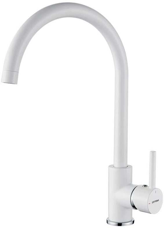 Grifo de cocina blanco GRIFEMA Irismart 