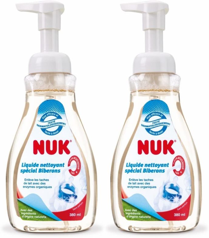 Líquido limpiador para biberones y accesorios NUK