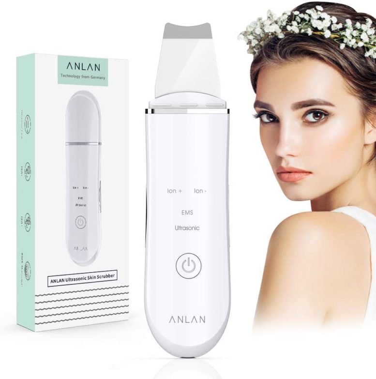 Anlan peeling ultrasónico facial skin scrubber